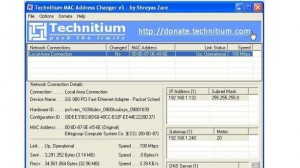 Technitium MAC Address Changer 5