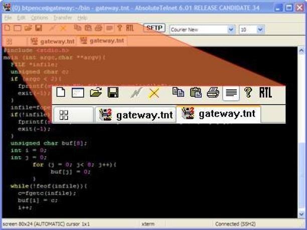 AbsoluteTelnet Telnet / SSH / SFTP Client 6.28 AbsoluteTelnet Telnet / SSH / SFTP Client 6.28