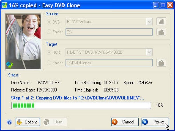 Easy DVD Clone