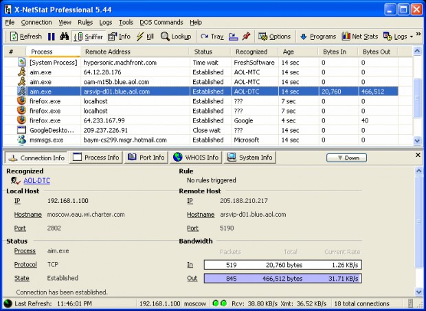 X-NetStat Professional