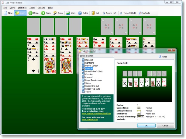 123 free solitaire 10.3 download