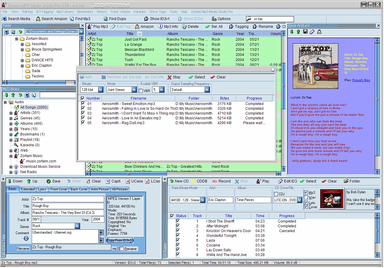 Zortam Mp3 Media Studio Pro 31.10 for windows download free