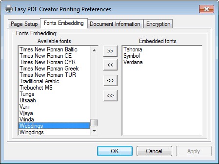 Easy PDF Creator