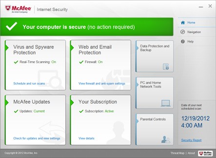 McAfee Internet Security