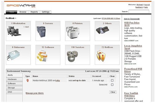 Spiceworks IT Desktop