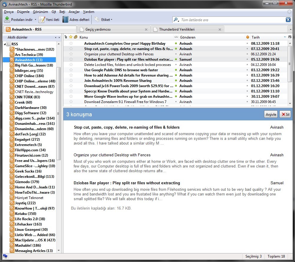 Mozilla Thunderbird 115.3.1 for windows download free