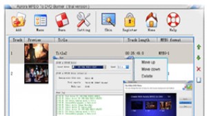 Aurora MPEG to DVD Burner
