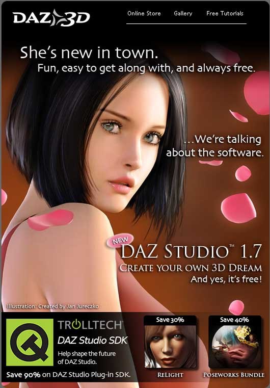 downloading DAZ Studio 3D Professional 4.22.0.1