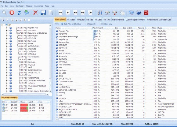 DiskAnalyzer Pro