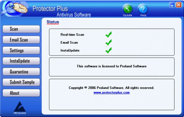 Protector Plus Virus Database