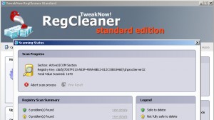 TweakNow RegCleaner Standard