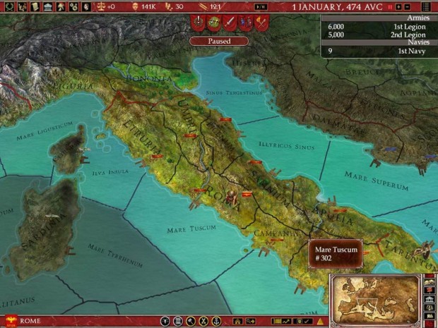 Europa Universalis: Rome Europa Universalis: Rome