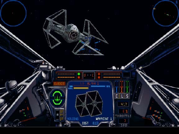 X-Wing vs. TIE Fighter demo