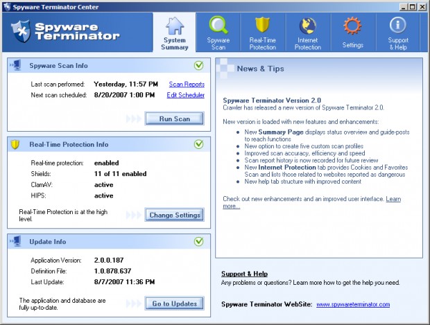 Spyware Terminator