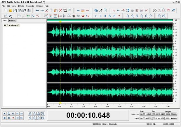 AVS Audio Editor