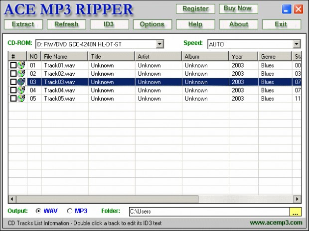 Ace MP3 Ripper