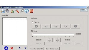 Mingsoft MP3 Ringtone Editor