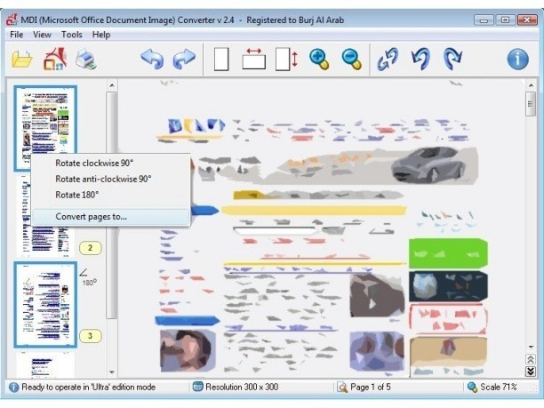 MDI2PDF Converter 2.4