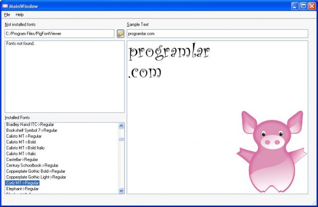 PigFontViewer