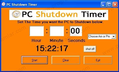 PC Shutdown Timer