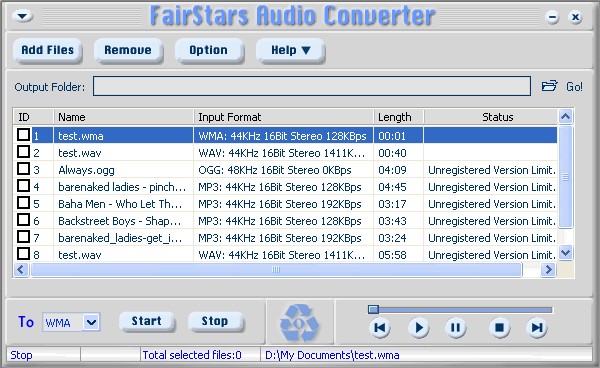 FairStars Audio Converter