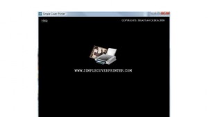 Simple Cover Printer