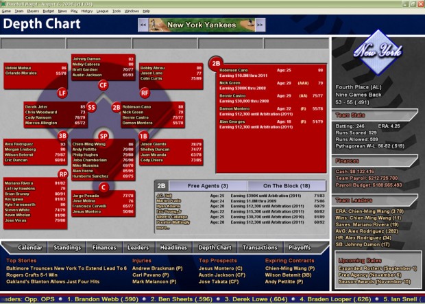 Baseball Mogul 2009 demo