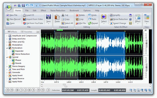 Free Audio Editor