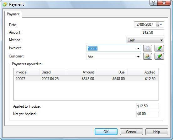import order to express invoice