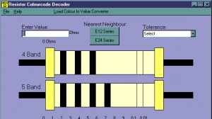 Resistor Colourcode Decoder