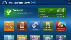 Panda Internet Security Ekran Goruntusu