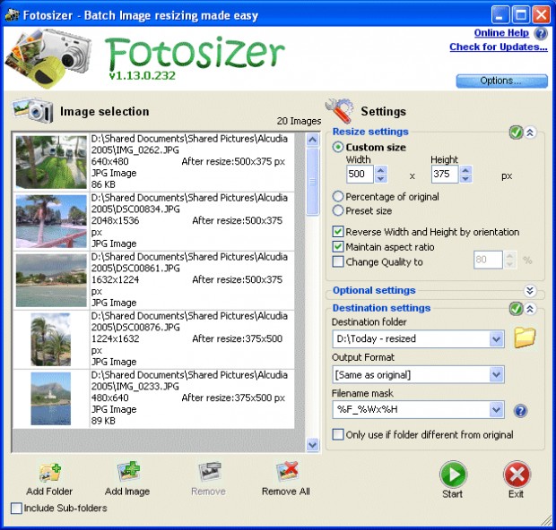 Fotosizer