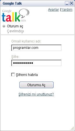 Google Talk [Türkçe]
