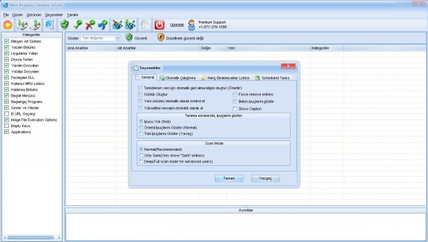 Wise Registry Cleaner Free Ekran Görüntüsü