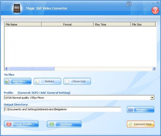 Magic 3GP Video Converter
