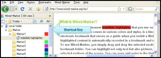 Wired Marker