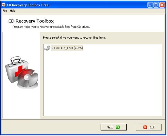 Recovery Toolbox for CD Free