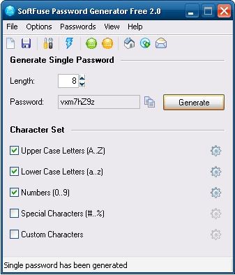SoftFuse Password Generator Free