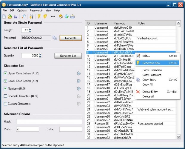 SoftFuse Password Generator Pro