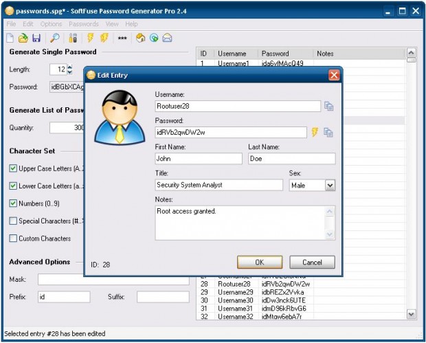 SoftFuse Password Generator Pro