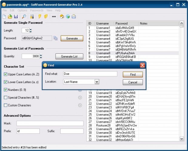 SoftFuse Password Generator Pro