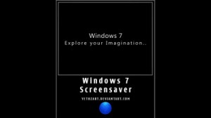 Win7 Flash Screensaver