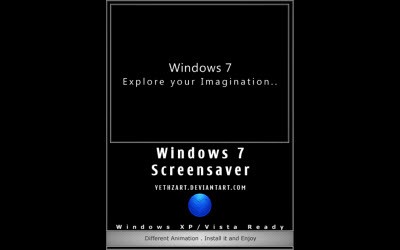 Win7 Flash Screensaver