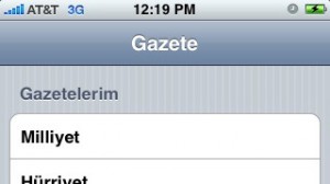 Gazete (iPhone)