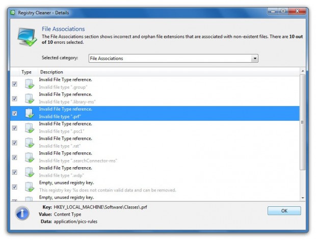 Auslogics Registry Cleaner