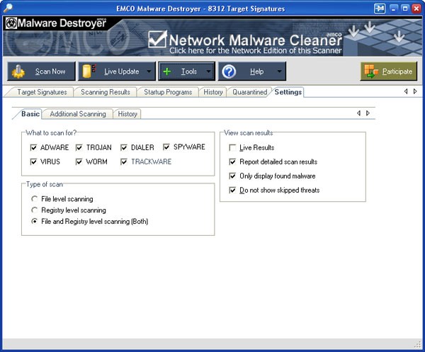 EMCO Malware Destroyer