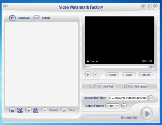 Video Watermark Factory