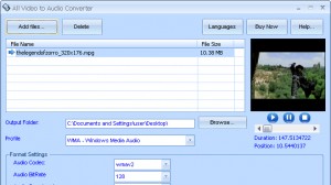 All Video to Audio Converter