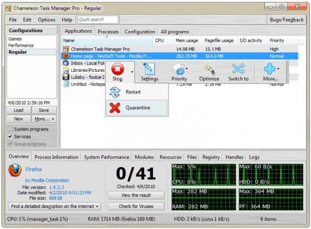 Chameleon Task Manager Pro