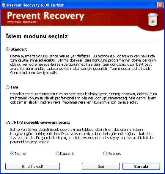 Prevent Recovery